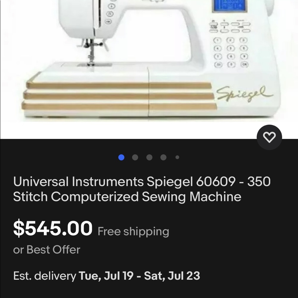 Spiegel Sewing Machine🎁 - Picture 2 of 10